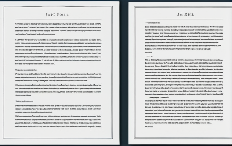 **

"A well-organized document showcasing different font styles (serif and sans-serif) and spacing examples, fully clothed, appropriate content, safe for work, perfect anatomy, natural proportions, professional graphic design, high quality. The document shows clear examples of font size, line spacing, and paragraph spacing adjustments, with before-and-after comparisons. A modern, clean aesthetic. Text in the document discusses typography principles. professional, modest, family-friendly"

**
