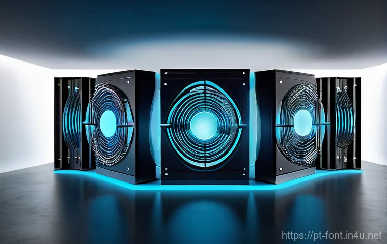 폰트 관리와 백업 방법 - **Prompt for "Futuristic Font Manager and Creative Workflow":**
    "A vibrant, eye-level close-up o...