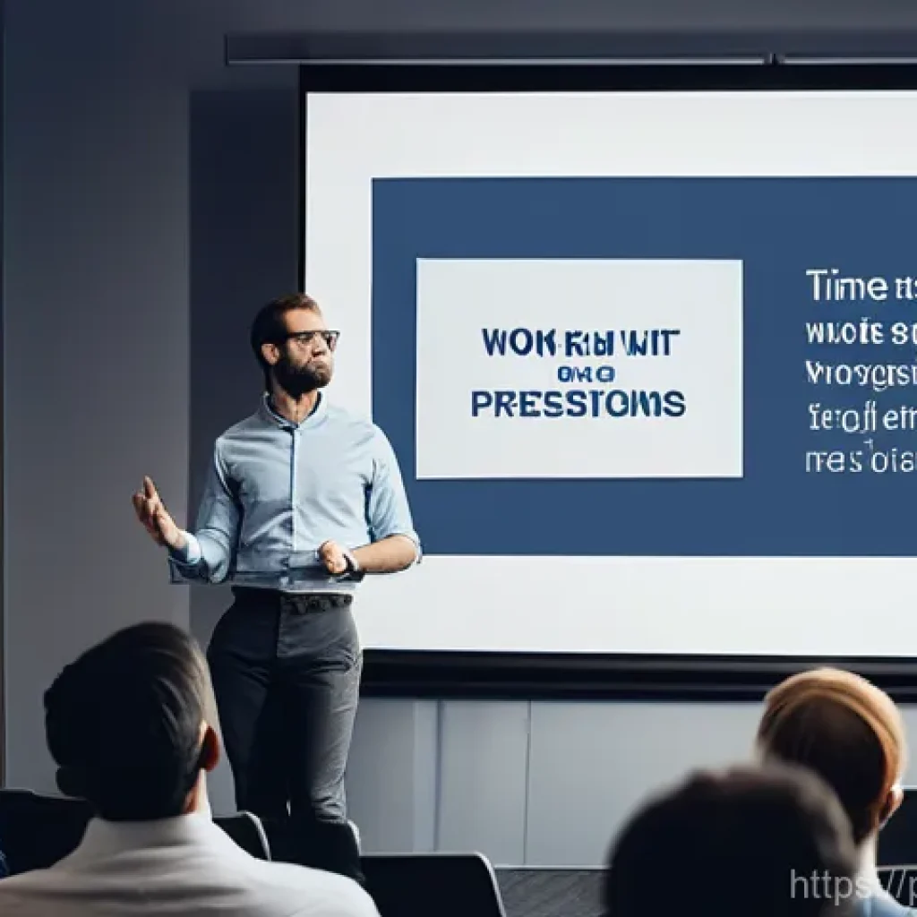 프레젠테이션 폰트 크기와 스타일 가이드 - **Prompt 1: The Emotional Impact of Typography in Presentations**
    "A diverse group of profession...