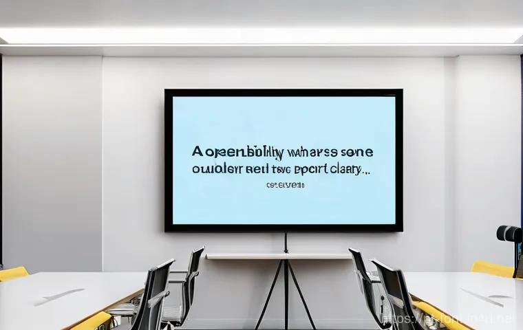 프레젠테이션 폰트 크기와 스타일 가이드 - **Prompt 1: The Emotional Impact of Typography in Presentations**
    "A diverse group of profession...