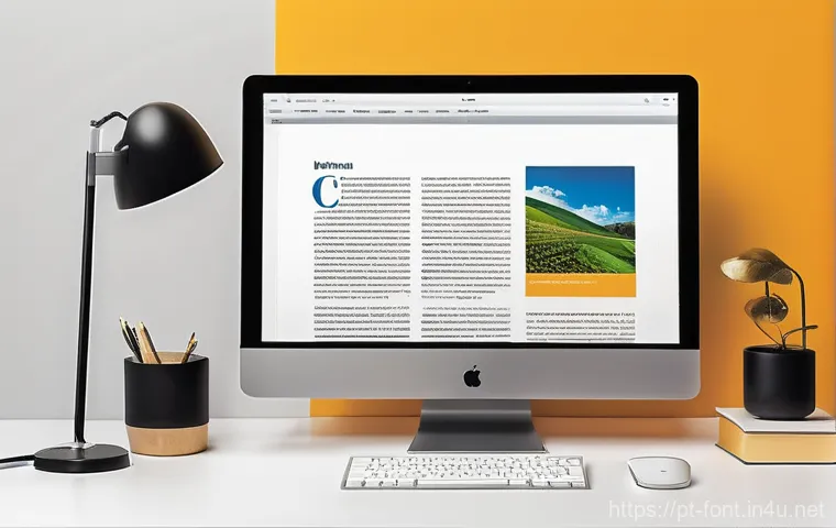 프레젠테이션 폰트 크기와 스타일 가이드 - **Prompt 2: Legibility and Inclusivity in Digital Presentations**
    "A clean, well-lit conference ...