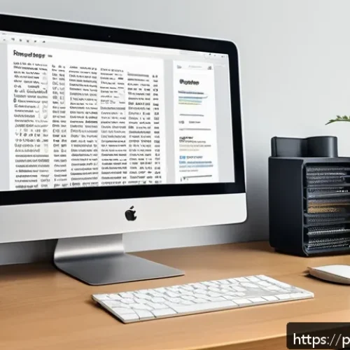 Home 31 폰트 설치 방법 윈도우 macOS - A detailed and modern digital workspace showing a designer’s computer screen displaying popular font...